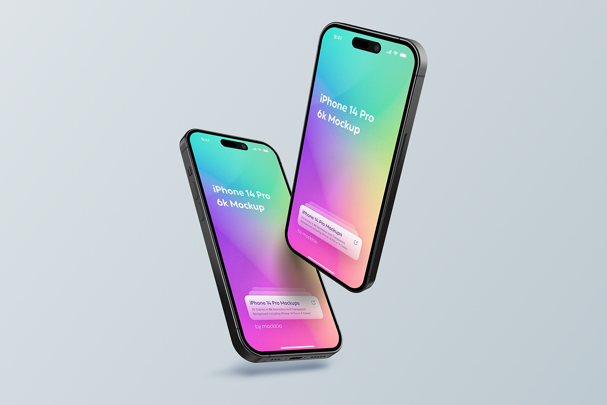 New iPhone 14 Pro 20 Mockup Scenes, an iPhone Mockup by LazyCrazy (Photo 8 of 8)