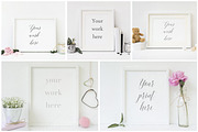 Picture frame mockup - psd x20, a Print Template by L'Aura Studio (Thumbnail 4 of 7)
