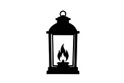 Vintage Lantern Silhouette Bundle, an Icon by Artivon (Thumbnail 8 of 10)