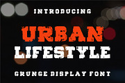 Urban Lifestyle, a Font by Limited.studio (Thumbnail 1 of 7)