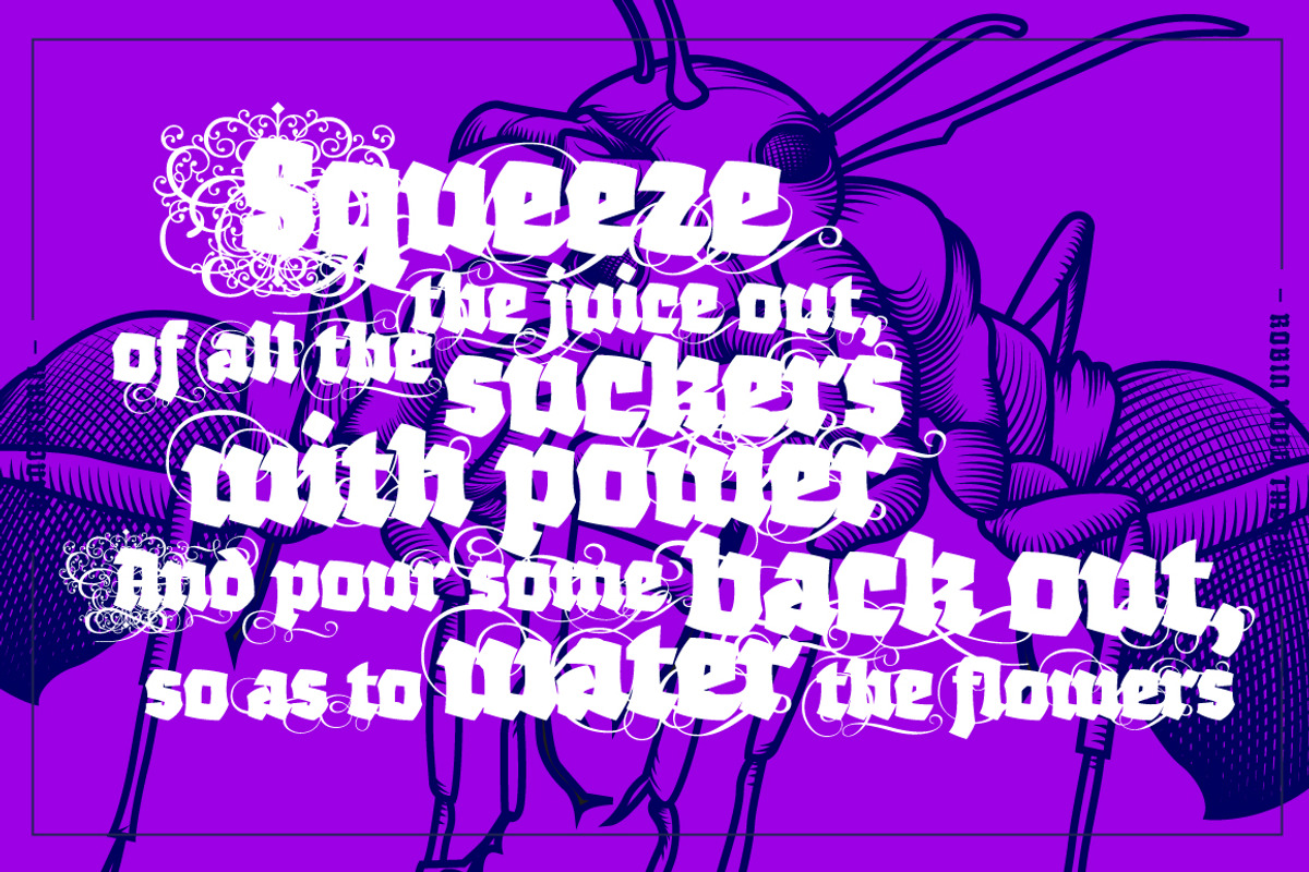 Wobegone, a Blackletter Font by Typogama (Photo 13 of 14)