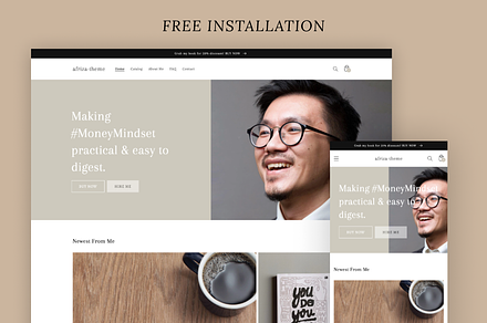 Shopify Theme - Ebook Store