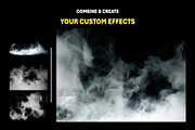 240+ Smoke Elements Overlay Effects, an Object Graphic by Mikel Blazgad (Thumbnail 6 of 10)