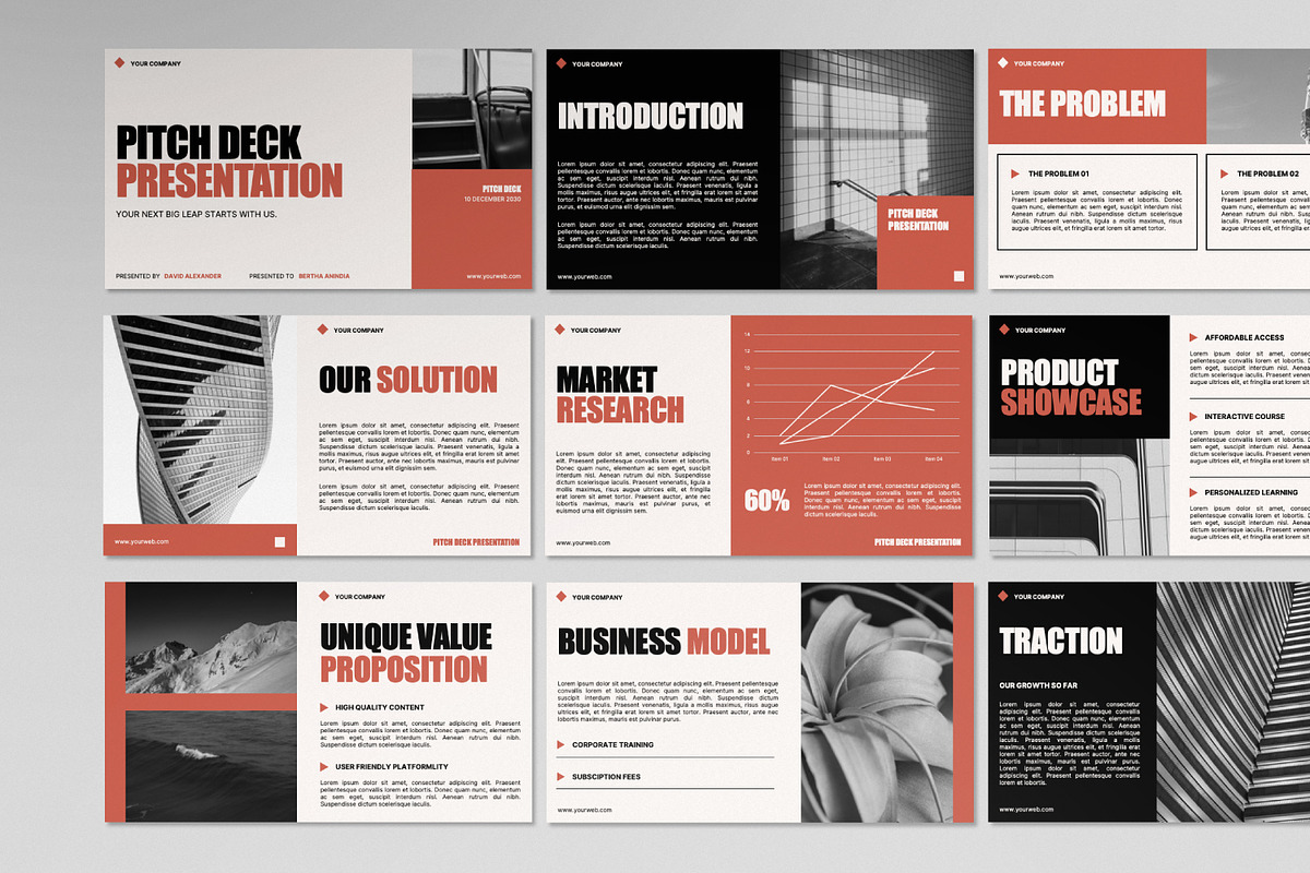 Pitch Deck Keynote Template