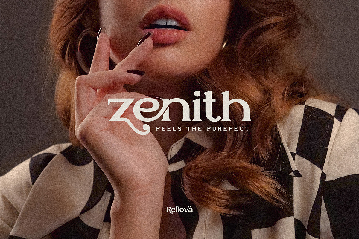 Reilova Modern Vintage Serif Display, a Serif Font by Koplexs Studio (Photo 8 of 11)