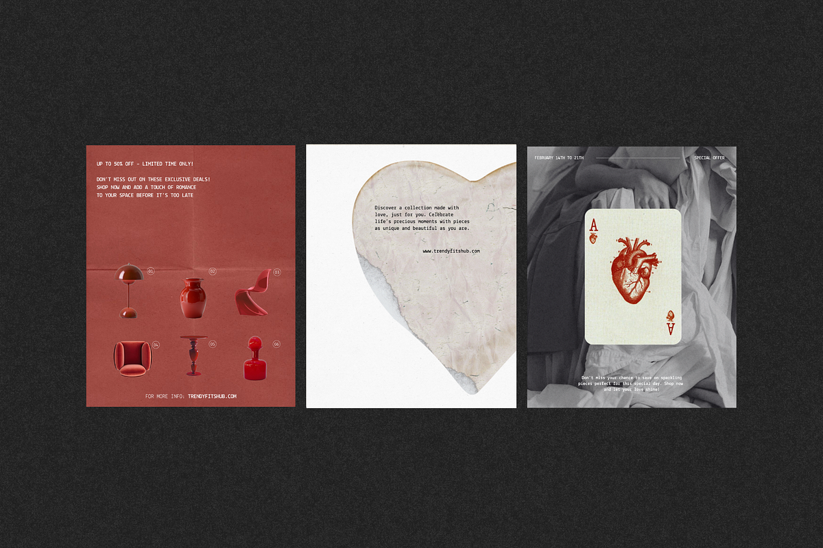 Amour | Valentine's Social Media Kit, a Social Media Template by Simple có (Photo 10 of 10)
