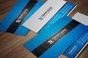 Corporate Business Card CM086, a Business Card Template by annozio (Thumbnail 1 of 4)