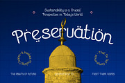 Samaria Creative Typeface Font, a Sans Serif Font by Vadovastd (Thumbnail 3 of 6)