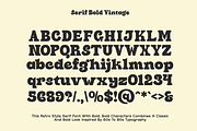 Clin Fiaro - Serif Bold Vintage, a Serif Font by MaikoHatta (Thumbnail 7 of 8)