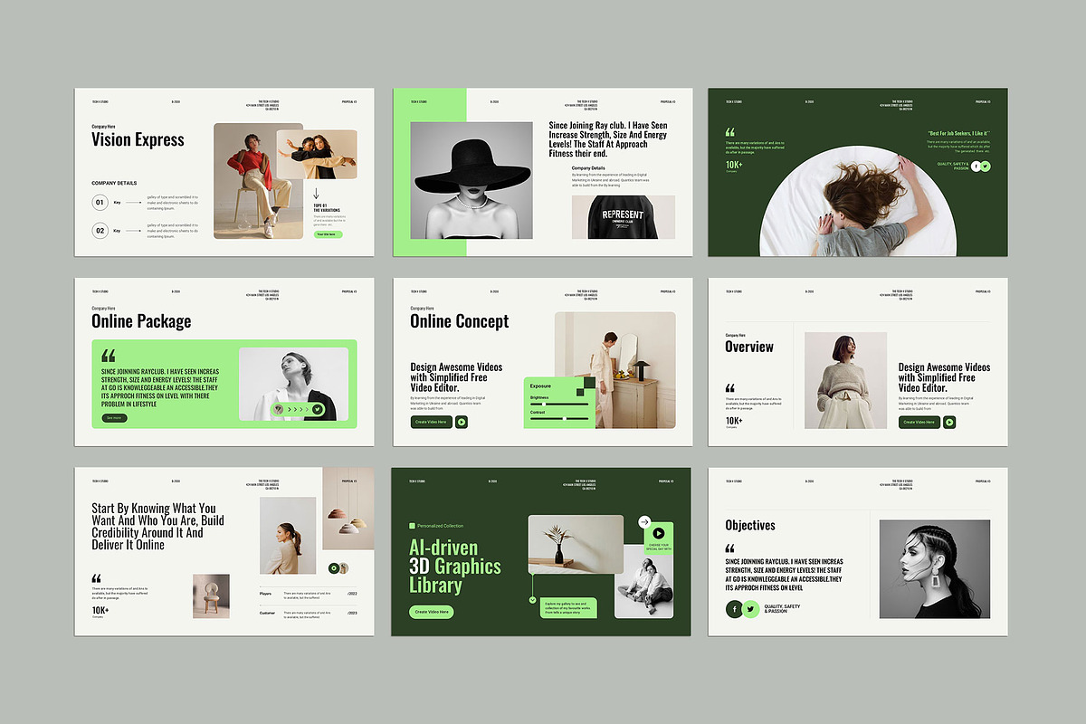 Brand Proposal Presentation, a Presentation Template by KreateTribe (Photo 2 of 6)