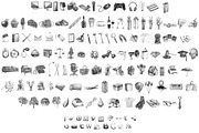 Hand-Drawn Icons (Clip art), an Icon by Onyx Templates (Thumbnail 2 of 14)