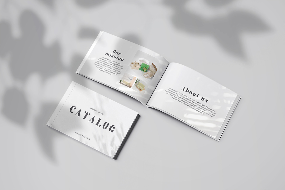 Magazine Landscape Mockup, a Magazine Template by graphicstory (Photo 6 of 10)