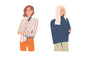 Thoughtful and pensive people set, a Person Illustration by Good Studio (Thumbnail 3 of 4)