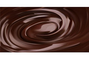 Piece of chocolate, chocolate splash, a Decorative Illustration by Allevinatis Studio (Thumbnail 2 of 4)