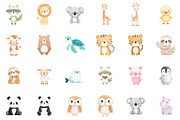 Baby Animals Watercolor Clipart Set, an Animal Illustration by Sublimation Artist (Thumbnail 2 of 6)