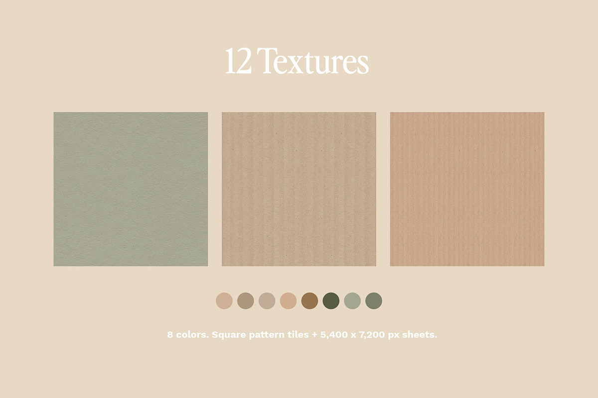 Natural Textures Seamless Patterns, a Texture Graphic by Basia Stryjecka (Photo 9 of 18)