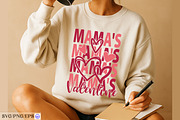Mama’s Valentine SVG Cute Mom, a Graphic by mh_arif (Thumbnail 3 of 4)