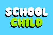 Kid Bomba, a Sans Serif Font by Fourteen Letter (Thumbnail 2 of 7)