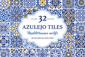 Azulejo Mediterranean Patterns