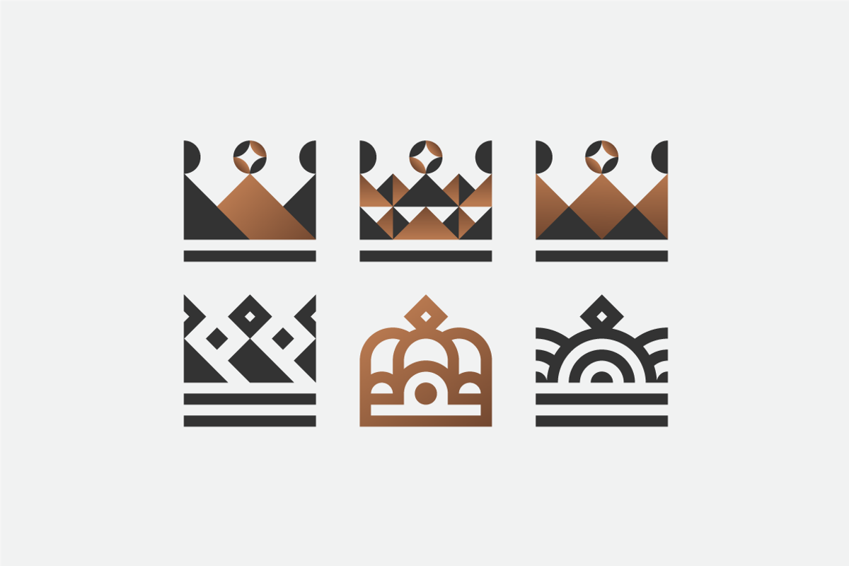Crown Vectors, an Illustration by NadiaCastro