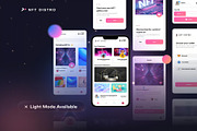 NFT Distro NFT Market UI Design Kit, an UI Kit Template by Lumina_ui_ux202 (Thumbnail 5 of 5)