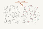 Cute Easter Graphic Illustration, an Illustration by Adora ARTS (Thumbnail 2 of 17)