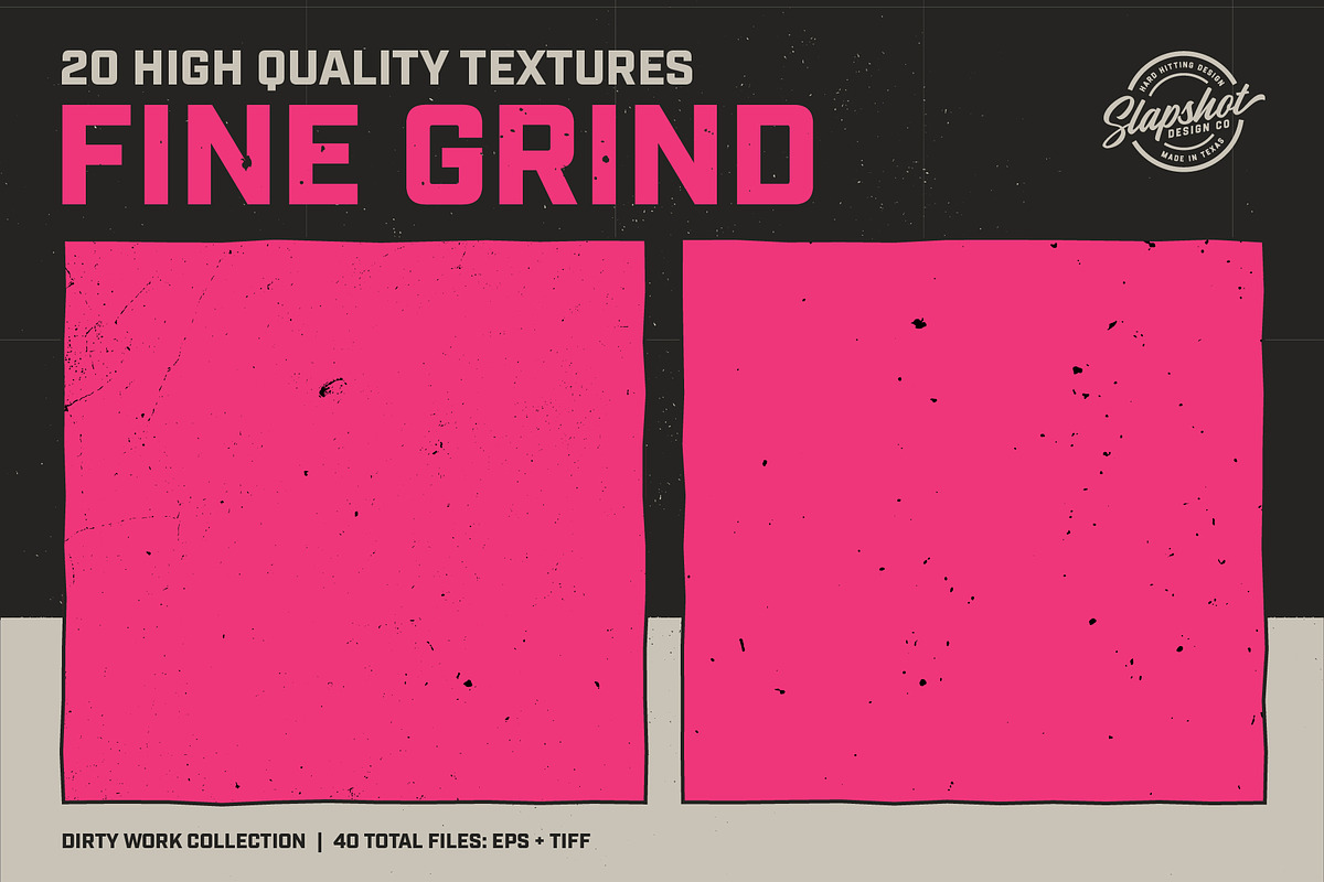 Fine Grind Texture Pack, a Texture Graphic by Slapshot Design Co (Photo 1 of 7)