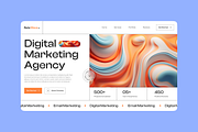 Website Hero Section Modern UI Kit, an UI Kit Template by nwdigitalstore (Thumbnail 6 of 6)