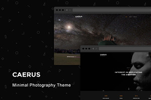 Caerus - Theme For Photographers