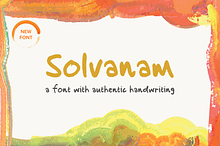 Solvanam Font