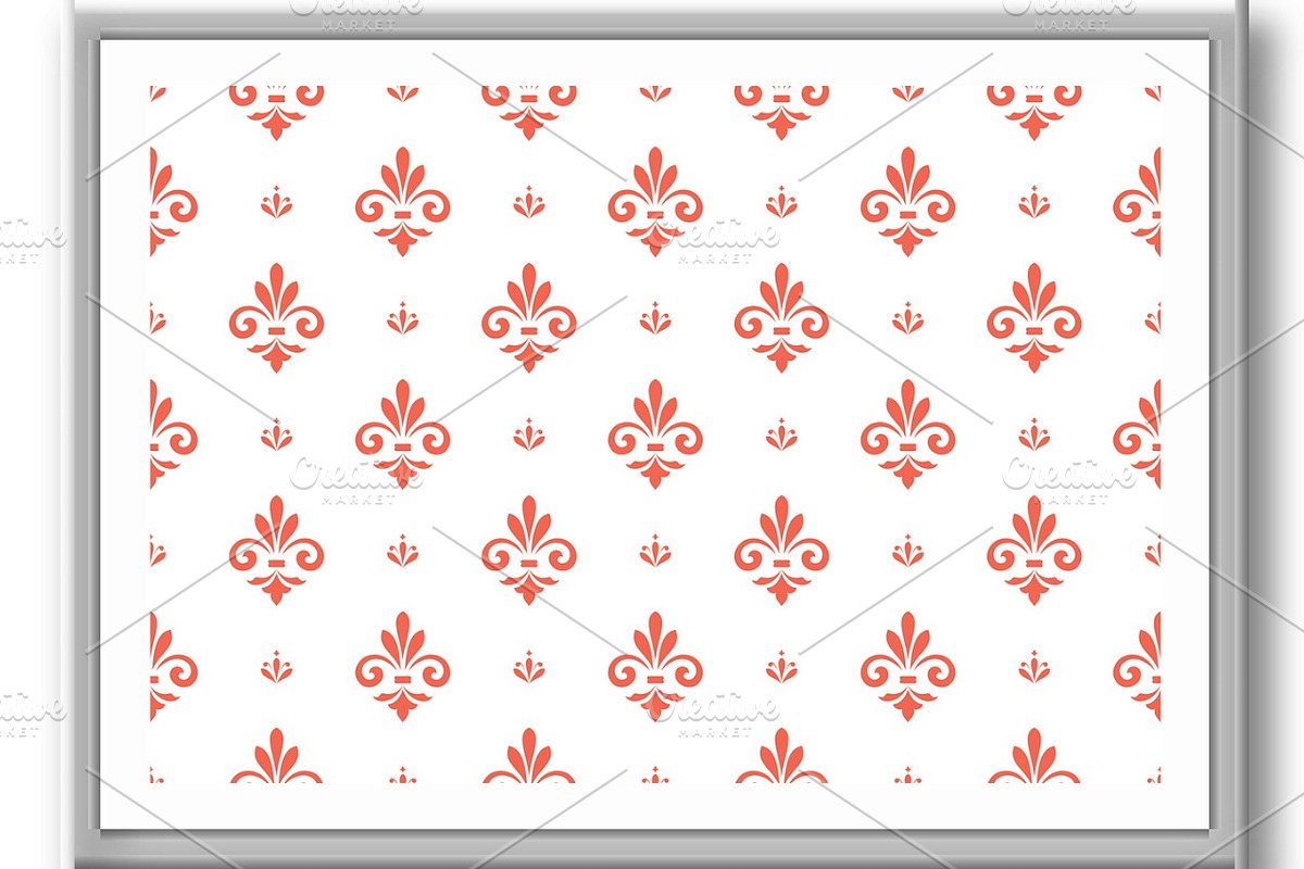 Flower geometric pattern. Seamless, a Pattern Graphic by RODINA (Photo 3 of 3)