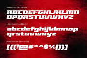 Voltpace - Modern Bold Sport Italic, a Sans Serif Font by Typia Nesia (Thumbnail 11 of 11)