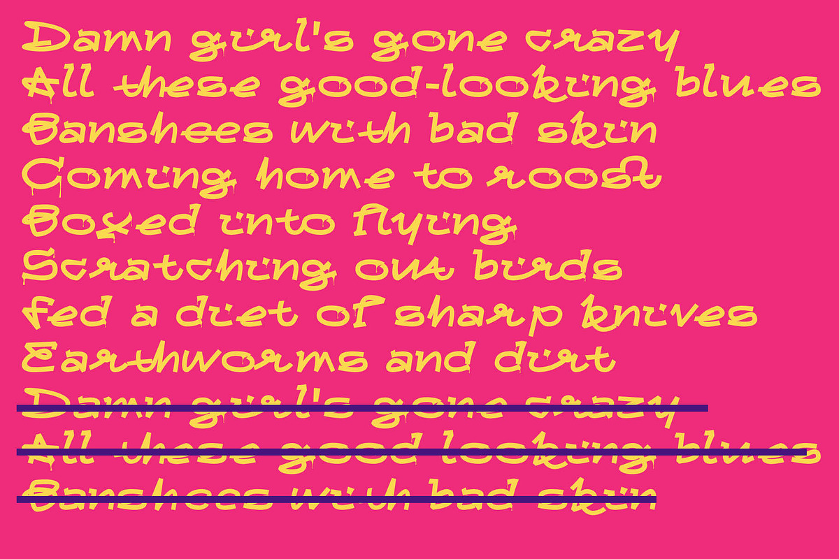 Moxie, a Handwritten Font by Fontanatype (Photo 7 of 10)