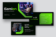 Gamion Esport Gaming Google Slides, a Presentation Template by kerismaker (Thumbnail 3 of 10)