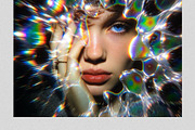 Trippy Ethereal Glow Overlays, a Texture Graphic by PhotoSpirit (Thumbnail 5 of 8)