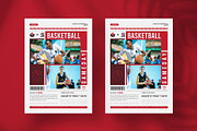 Basketball Matchday Flyer Template, a Flyer Template by Tanmoy Topu (Thumbnail 5 of 6)