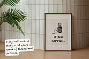 108 Sewing Illustration Collection, an Object Illustration by The Journey Atelier (Thumbnail 15 of 17)