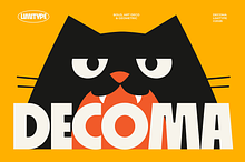 Decoma - Bold Geometric Font