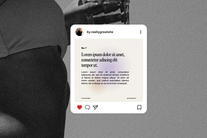 Instagram Carousel Social Templates