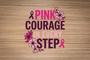 Breast cancer awareness T-shirt, an Object Graphic by hafijul (Thumbnail 2 of 3)