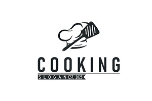 simple elegant design cooking logo, a Branding & Logo Template by Maylianaw28