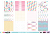 Baking Digital Paper Pack, a Pattern Graphic by Lapeticrafter (Thumbnail 2 of 4)