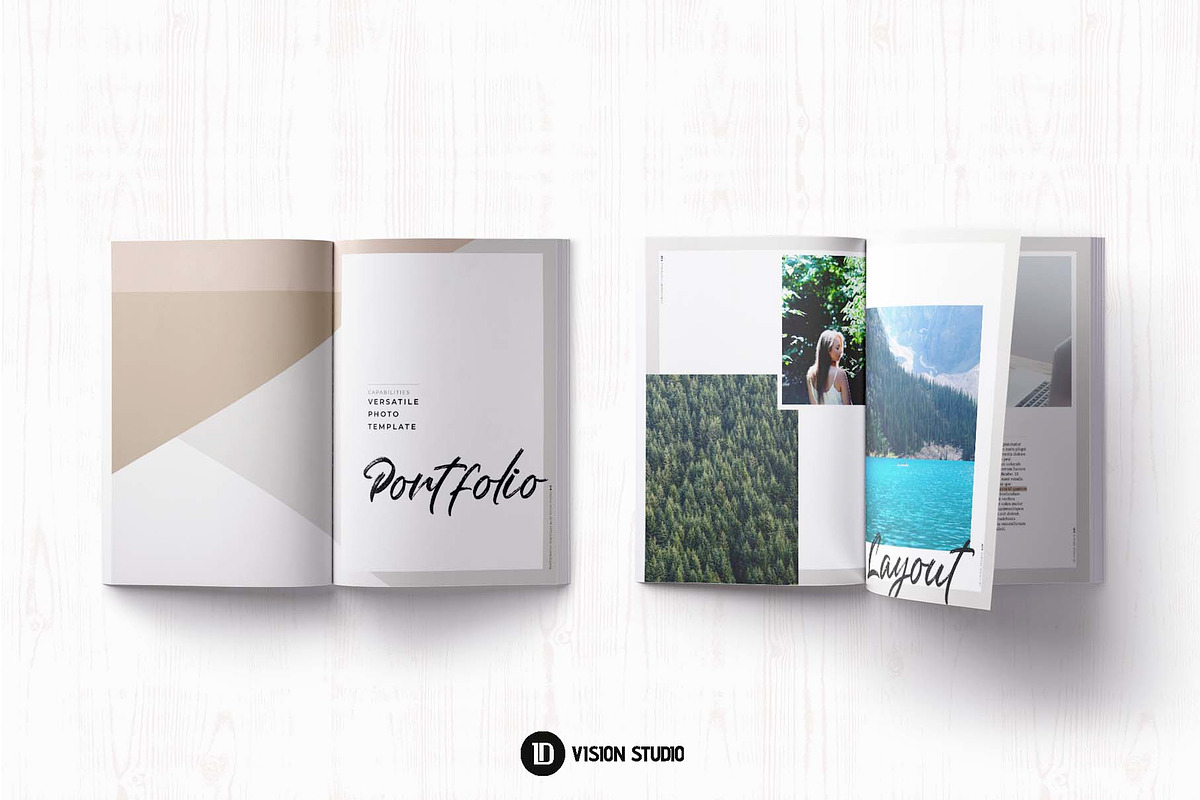 Photography Portfolio Canva InDesign, a Brochure Template by ID Vision Studio (Photo 10 of 16)
