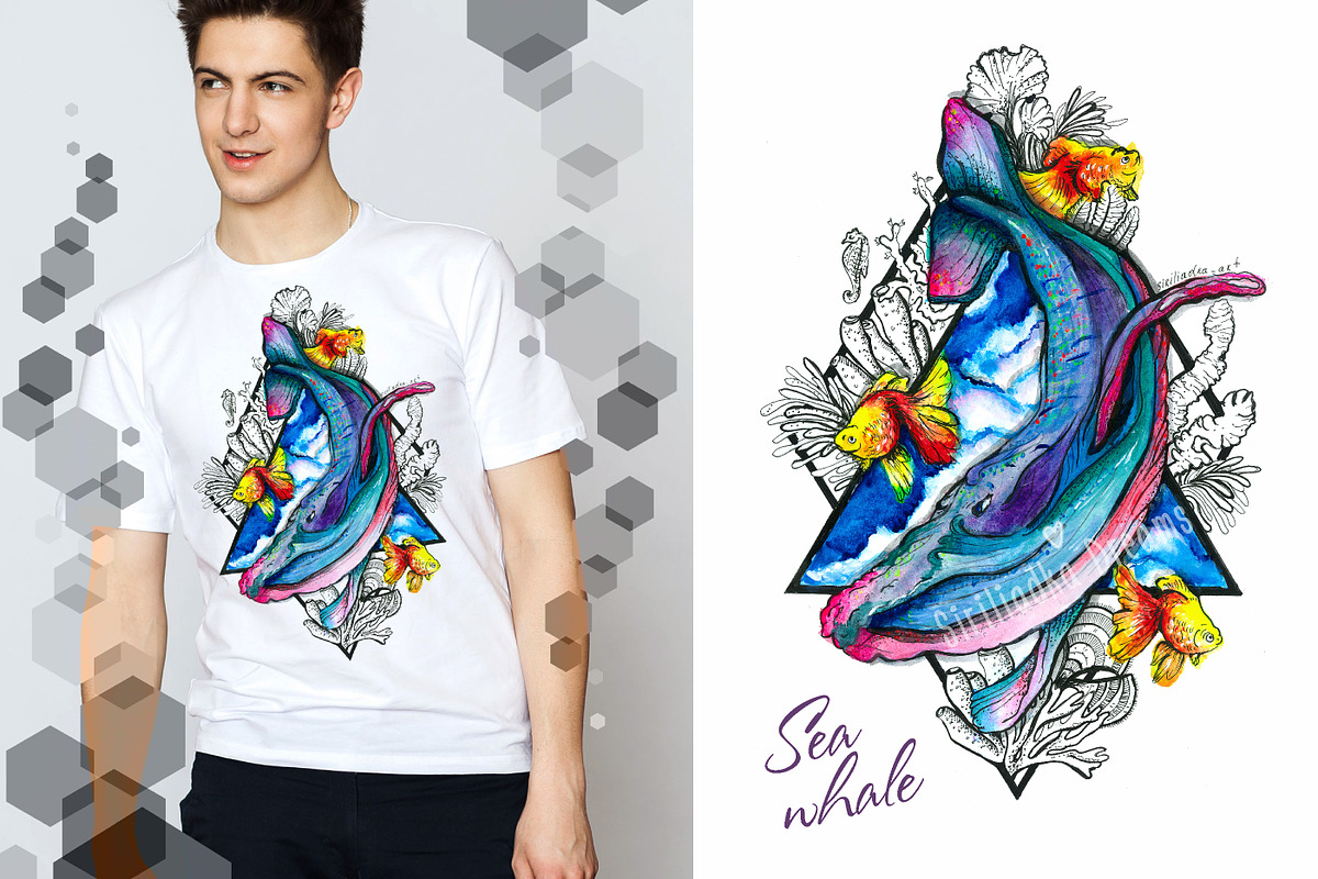 Set of bright watercolor animals, an Animal Illustration by Siriliadka Dreams (Photo 7 of 11)