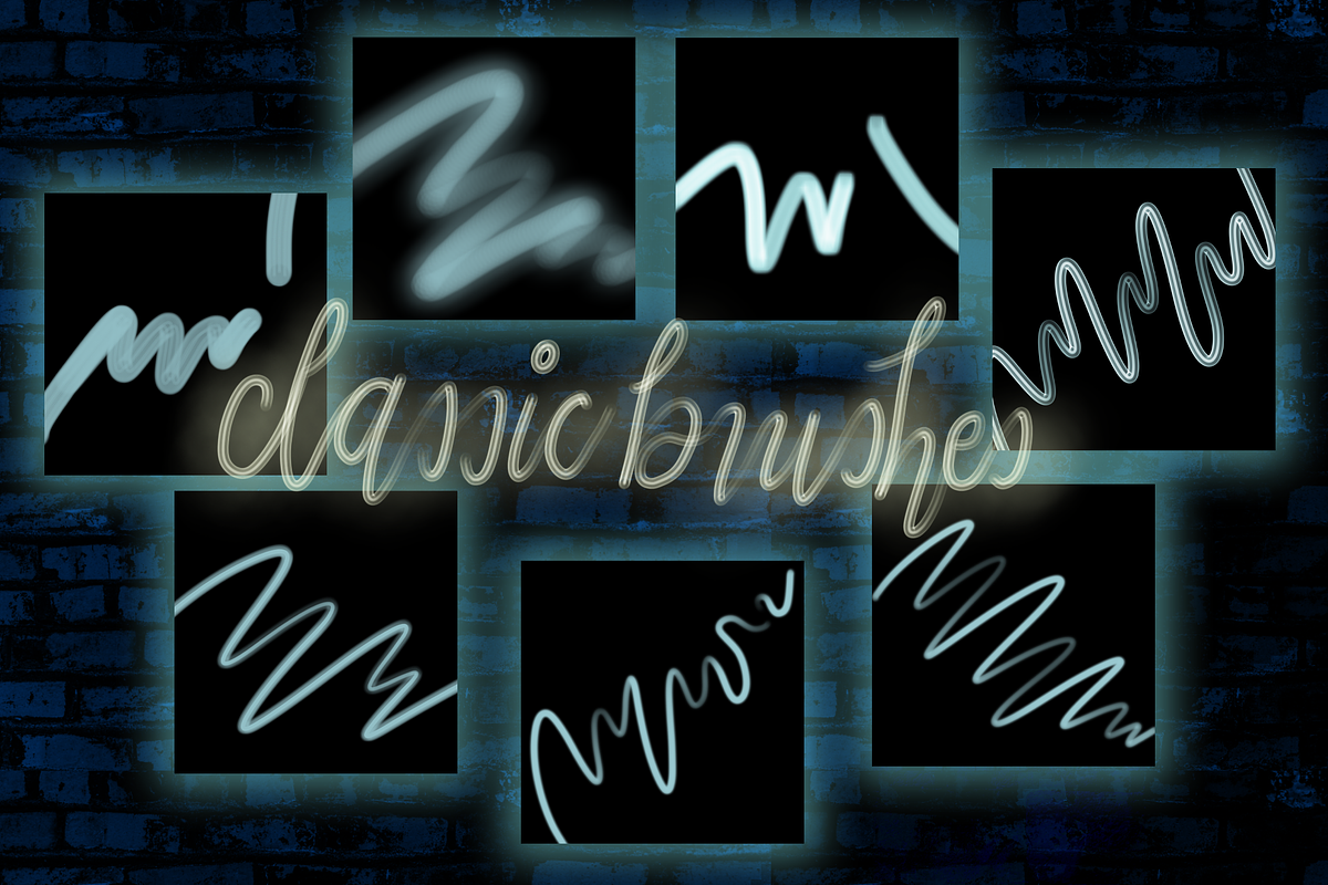 Neon 101 | Procreate Brush Kit, a Brush Add-On by Rachel McBride Creative (Photo 2 of 18)
