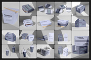 Product Packaging Set Mockup, a Mockup by Arvalamockup (Thumbnail 4 of 12)