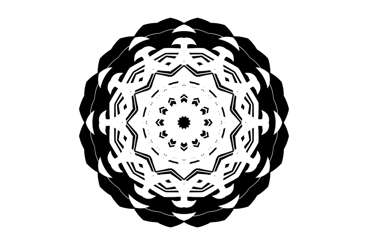 Premium Mandala Illustration Pack, a Decorative Illustration by NJ Himel (Photo 18 of 101)