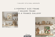 Farm Kitchen Wall Frames Mockup, a Mockup by DreamRecreations (Thumbnail 2 of 5)