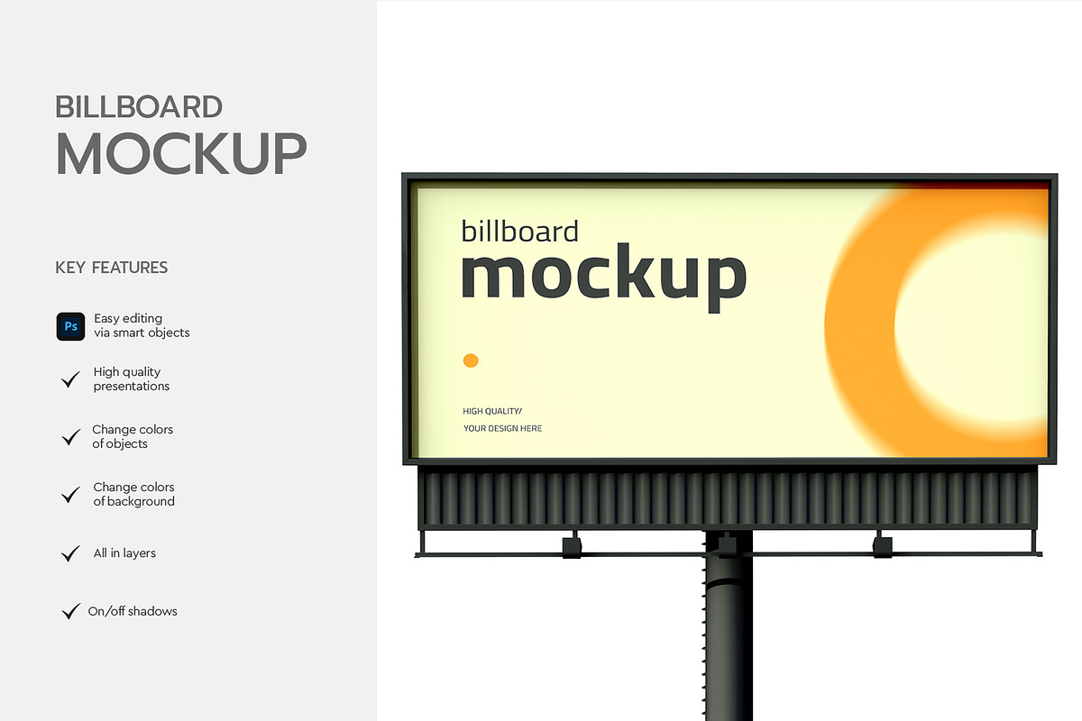Billboard Poster Street Mockup, a Product Mockup by graphypix (Photo 4 of 4)