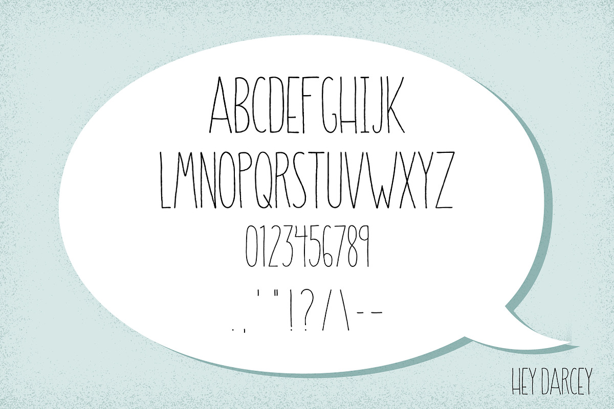 Skinny Legend Handwritten Font preview 2